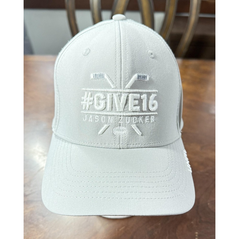 Give16 Jason Zucker Hat Cap‎ Snap Back Gray Hockey UNRL Athletic Mens One Size